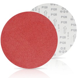 FEIHU Pack of 15 Sanding Discs 300 mm Velcro Grit P120, Sanding Disc, Velcro Disc Sander, Diameter 300 Sandpaper Velcro for Sanding/Polishing