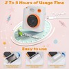 Kids Camera Instant Print, 1080P HD Dual-Lens Selfie Digital Camera