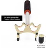 AngelReally Retractable Billiards Cue Stick Bridge with Brass Bridge Head,
