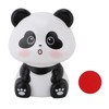 Solar Bobblehead Figures, Panda Car Accessories Welcoming Animal Sculpture Ornament