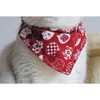 Cat Triangle Bib Cute Japanese Style Adjustable Mohair Pet Triangle