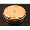 Generic King International Stainless Steel Gold PVD Hammered Spice Box