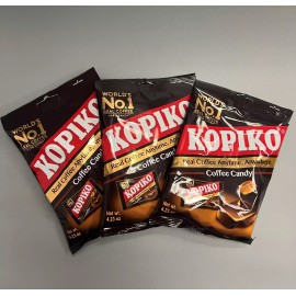 Kopiko Coffee Candy 4.23 oz x 3 Packs Hard Coffee Candy US SELLER