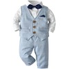 amokk Baby Boy Formal Wear for 1st 2nd Birthday Gentleman