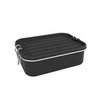Sigg Gemstone Box Obsidian Lunch Box, Leak-proof Lunch Box for