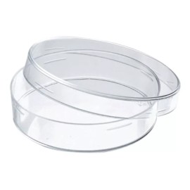 Plastic World Caja Petri Plastico Estéril 100x15 Desechables 20 Pzs