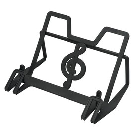 Nakano HMS68BL Handy Music Stand, Simple Reading Stand, Black