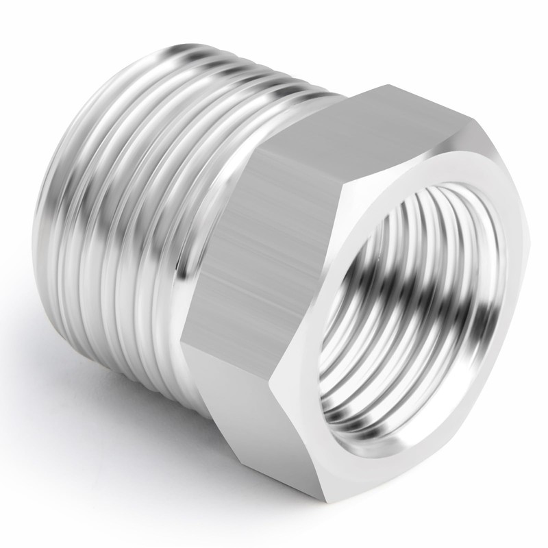 ERGAOBOY Pack of 2 304 Stainless Steel Reducing Sleeves, 1