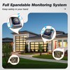 Chtoocy Solar Driveway Alarm Wireless Outside 1/2 Mile Long Range,