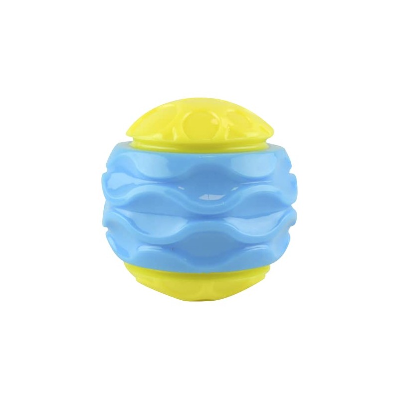 Fancy Pets Pelota Fetch Curvy Color Azul con Sonido para