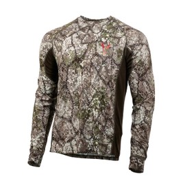 Badlands Algus Long Sleeve Crew with Cooltouch Technology, Approach OG, Large