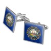 GRAPHICS & MORE New Hampshire State Flag Square Cufflink Set