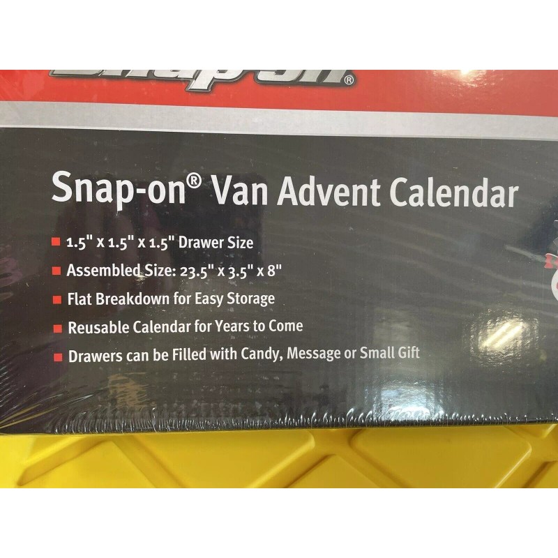 Snap-on 2022 Snap-on Tools NEW Advent Calendar SSX22P150 Gift Holiday