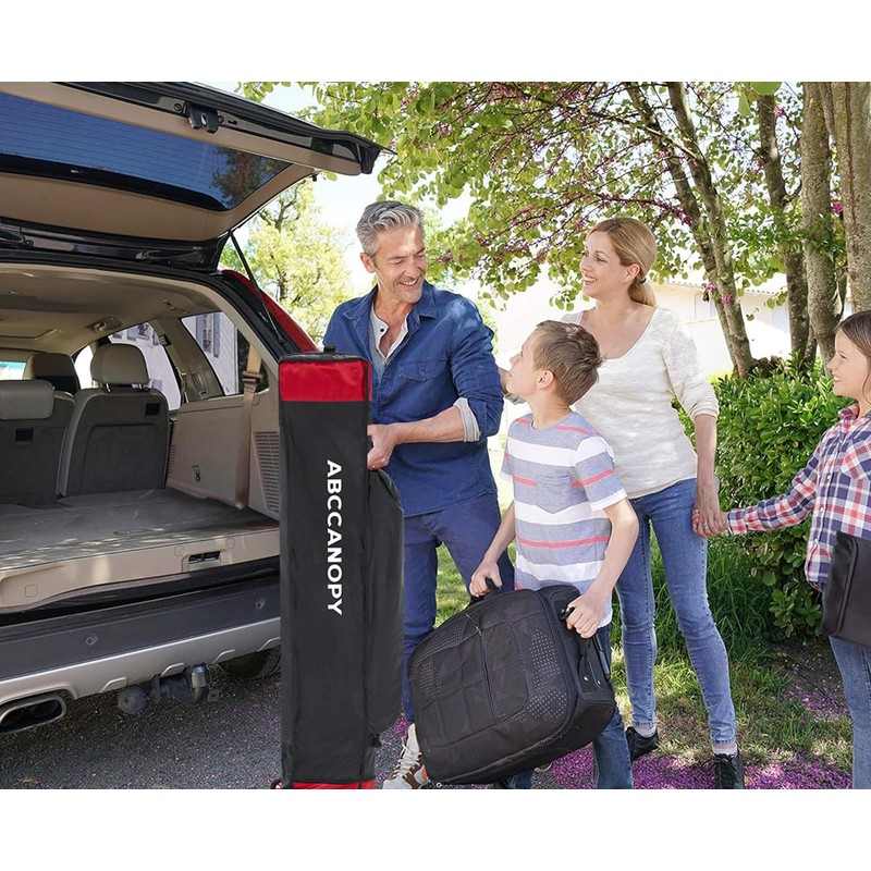 ABCCANOPY Universal 10X10 Pop up Canopy Tent Roller Bag, Black