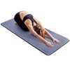 MICRODRY Deluxe Fitness Yoga Mat, Extra Thick & Skid-Resistant, Odor-Neutralizing,