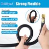 Boltigen 1/2'' ID Vacuum Refrigerant Hose, High Flow Black HVAC