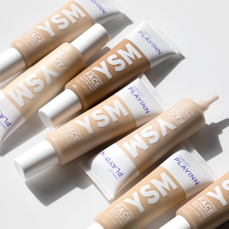 Inglot Playinn YSM Cream Foundation Liquid Make-Up, Skin Tone Adjustment