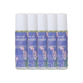 The Herb Story Condition Care Refresh Essential Sleep Aromatherapy Lavender Roll-On 8ml 5pcs / 더허브스토리 컨디션케어 리프레쉬 에센셜 수면 아로마테라피 라벤더 롤온 8ml 5개