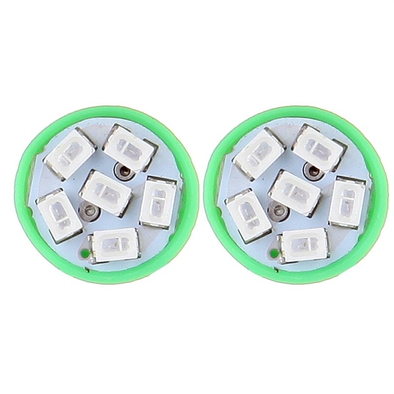 cciyu T10 194 LED Instrument Light Bulbs Green W5W 912