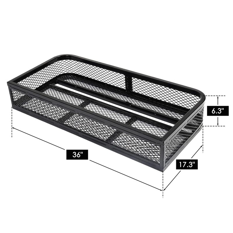 ORCISH Heavy Duty ATV Front Cargo Basket, 17" W x