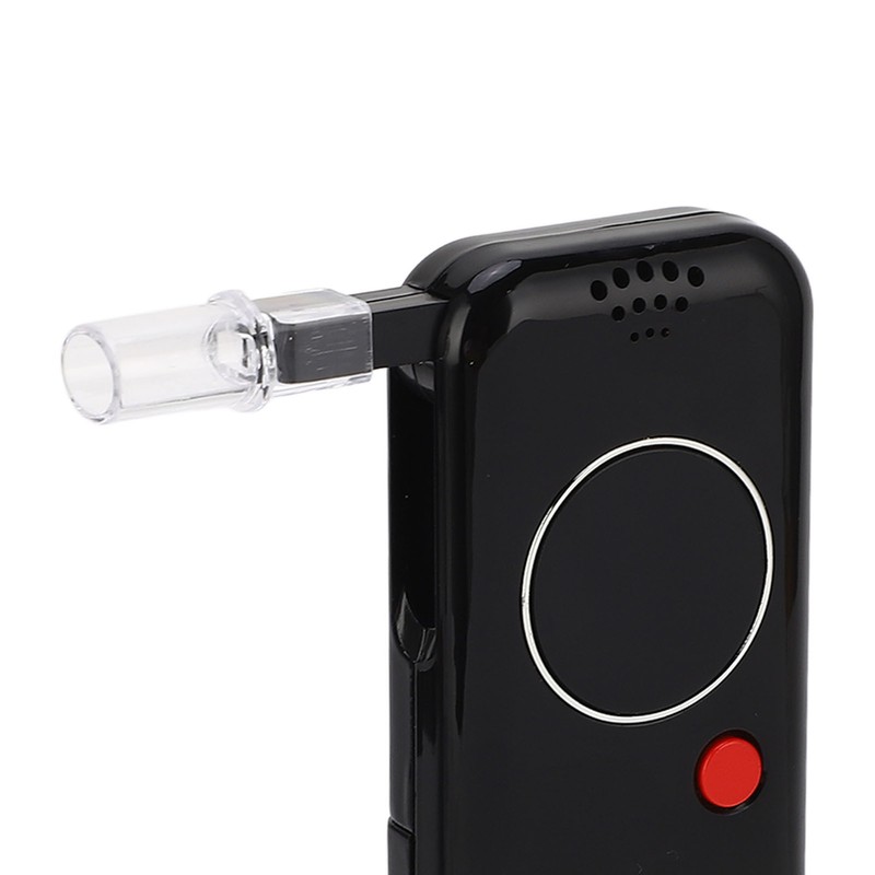 Breath Tester Digital Drunk Meter LCD Display with Audio Alarm