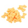 20pcs Rubber Dog Squeaky Bone Toy Teeth Cleaning Dog Bone