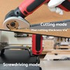 S&F STEAD & FAST Electric Box Cutter 4V, Cordless Electric
