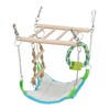 TRIXIE Small Animal Suspension Bridge, Hanging Cage Accessory with Hammock