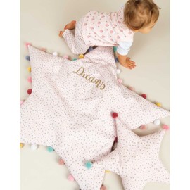 Jolly Xmas Pastel Yarn Pom Poms - 24 Pom Poms