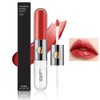 Double Head Matte Lipstick - Matte Lqiuid Lipstick Lip Gloss