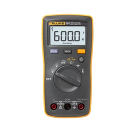 Fluke 107 AC/DC Current Handheld Digital Multimeter by Fluke, Gray