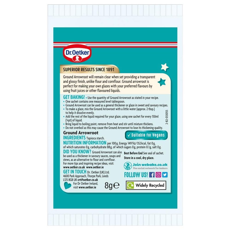 Dr. Oetker Ground Arrowroot Sachet, 48 G