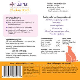 Café Nara Broth Meal Topper for Dogs and Cats- 1.1 lbs.
