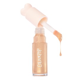 ColourPop Hi-Lite Dewy Liquid Highlighter - Ultra-Reflective Face & Body Illuminator - Glowy Summer Makeup with Hyaluronic Acid & Niacinamide for a Blendable Glow - Immediately Yes (0.38 oz)