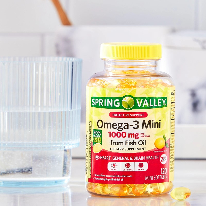 Spring Valley Proactive Support Omega-3 Mini from Fish Oil Dietary