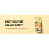 All organic ground coffee, Roasted in NYC, 100% Arabica, Dark