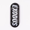 EXODUS Deep Concave Fingerboard Deck (Black Bold, 34mm)