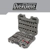 CRAFTSMAN OVERDRIVE 99-Piece Gunmetal Chrome Mechanics Tool Set, Standard SAE/Metric