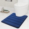 smiry Non-Slip Toilet Mat, Extra Soft U-Shape Pedestal Mat for