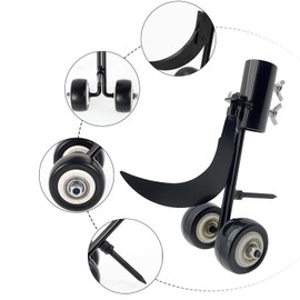 Mein HERZ Weed Cutter, 2-in-1 Rolling Weeder Lawn Mower with Wheel Gap Lawn Cutter Garden Tool Used to Remove Weeds in Crevices