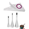 Cupcake & Doughnut Filler Tool with 3 Bismarck Piping Tips