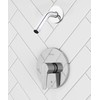 Pfister R890600 Pfirst Modern 1-Handle Shower Trim Only Less Showerhead,