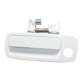 ADVANCE IGNITION Front Left Driver Side Outside Door Handle Compatible with Toyota White 00-04 Avalon 040 2000 2001 2002 2003 2004