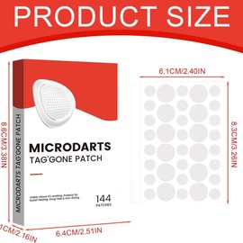 288 Tabletten Pro MicroDarts TAG'Gon e Hautpflaster Professionelles Pro Micro Darts patches MildeAkne-Beseitigung, Hautpflaster, MicroDarts TAG'Gon e Patch fur alle Hauttypen