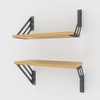 Sossai Set of 2 GSHR Truss Shelf Brackets, 200 x