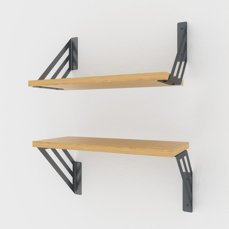 Sossai Set of 2 GSHR Truss Shelf Brackets, 200 x