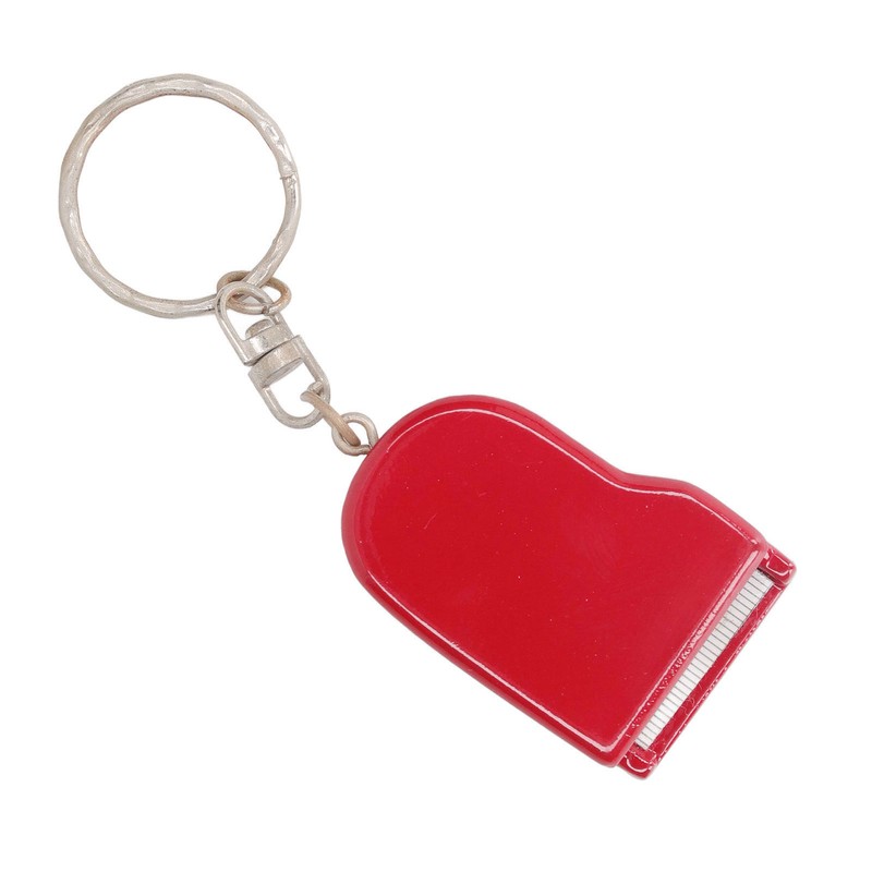 Mini Piano Pendant Keychain Micro Decoration Simulation Piano Key Chain