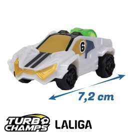 TURBO CHAMPS The League Blue Grana vs White, the passion for football merges with the excitement of cars, play with the cars of the league, toys for boys and girls from 6 years