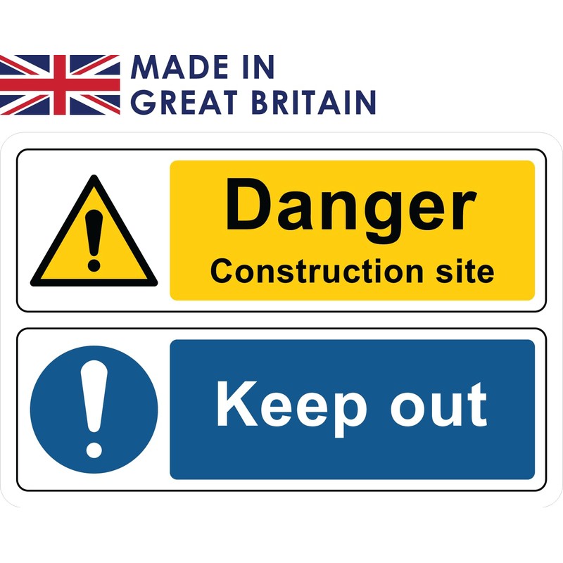 The Signal Range Pack of 2 signs 300mm x 200mm