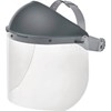 GFKKH001-E Electrician Face Protection PC, Clear, 460 x 200 x 1.5 mm, EN 166, EN 170, GS-ET29